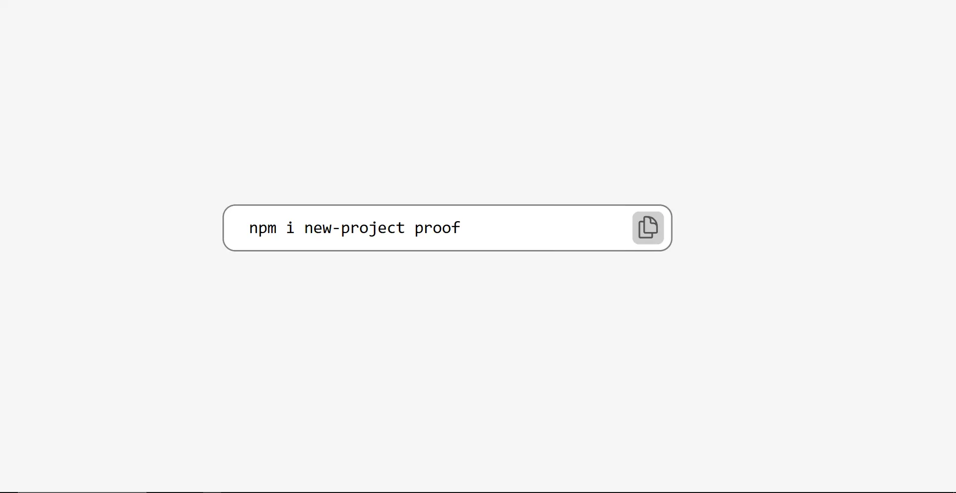 Captura de pantalla del proyecto Copy to clipboard